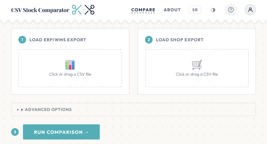 CSV Stock Comparator preview